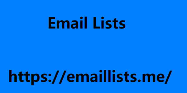 Email Lists