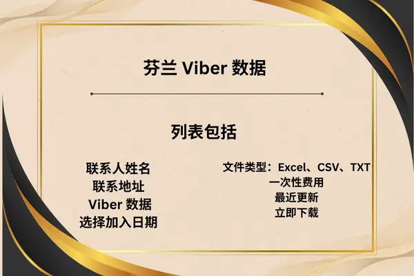 芬兰 Viber 数据